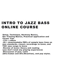 Intro to Jazz Bass Course
