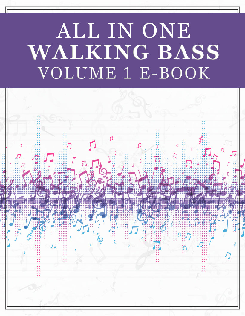 All in One Walking Bass Volume 1 E-Book